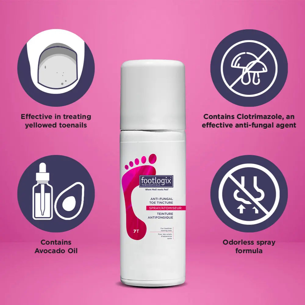 Footlogix Anti-Fungal Toe Nail Tincture 7T - 50 ml Footlogix
