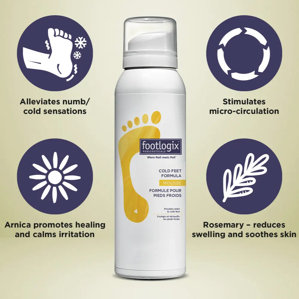 Footlogix Cold Feet Formula 4 - 125 ml Footlogix