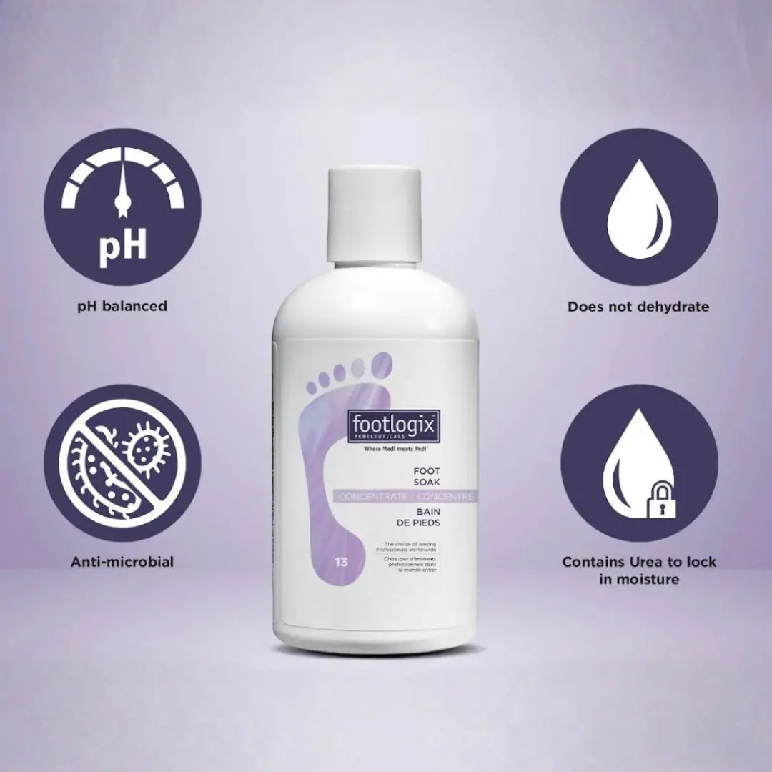 Footlogix Foot Soak Concentrate 13 - 250 ml Footlogix met informatie 