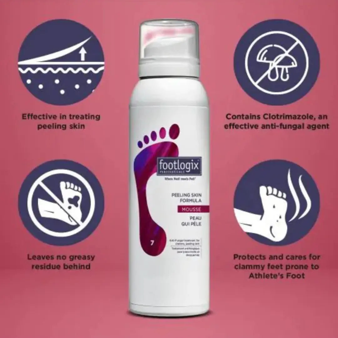 Footlogix Peeling Skin Formula 7 - 125 ml Footlogix