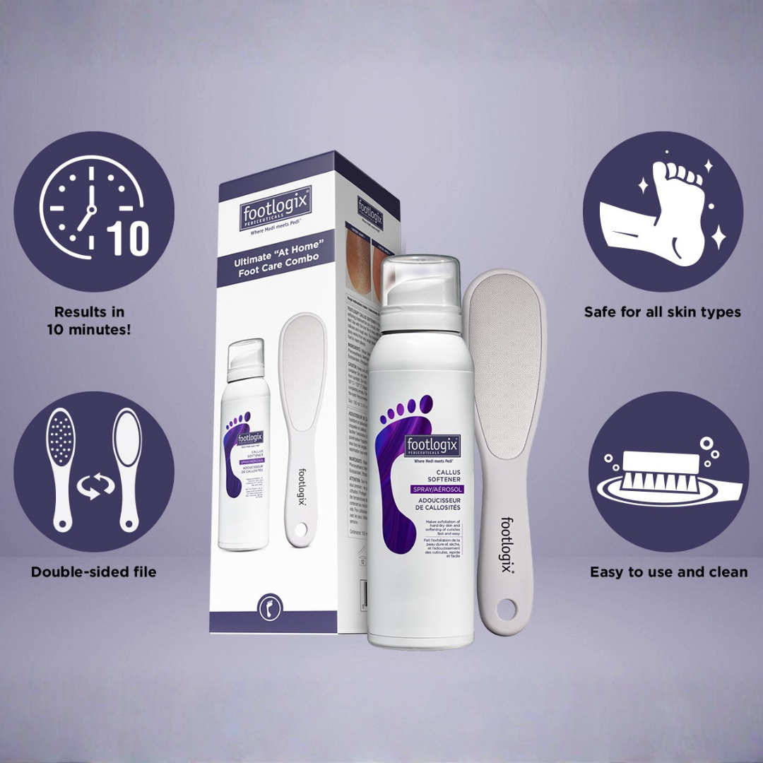 Footlogix Ultimate At-Home Foot Care Combo 100 ml Footlogix