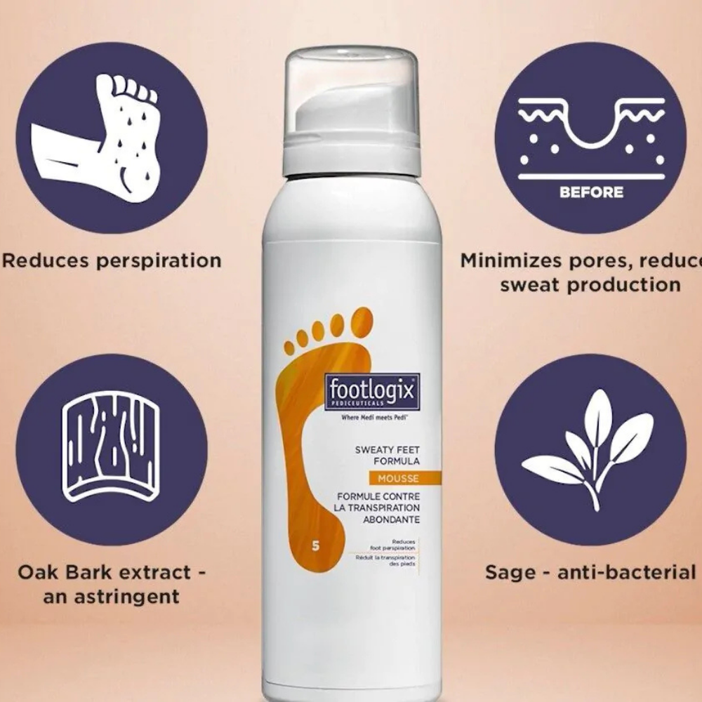 Footlogix Sweaty Feet Formula 5 - 125 ml