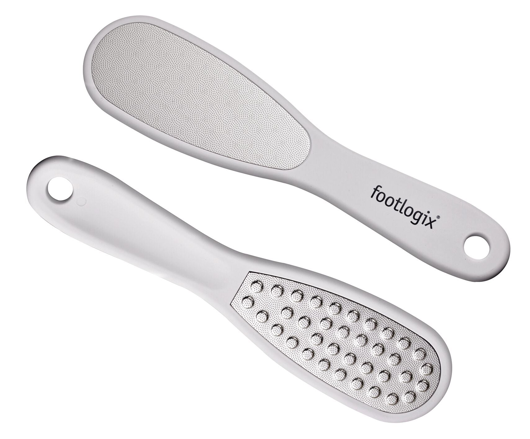 Footlogix Double-Sided Rubberized Handle-Vijl - Coarse/Fine